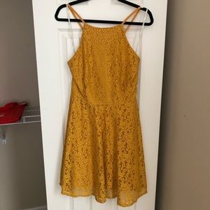 Mustard dress